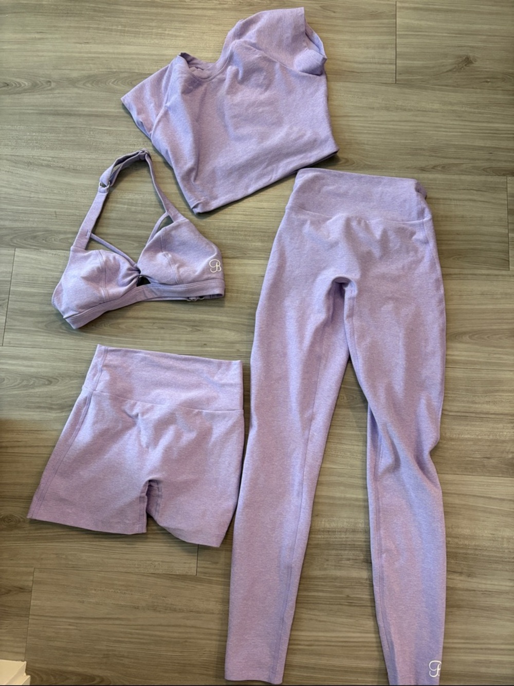 4 piece bombshell sportswear set